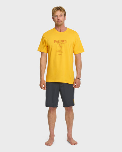 Quiksilver x Pacifico Baja Arch T-Shirt - Sunshine - Quick Silver