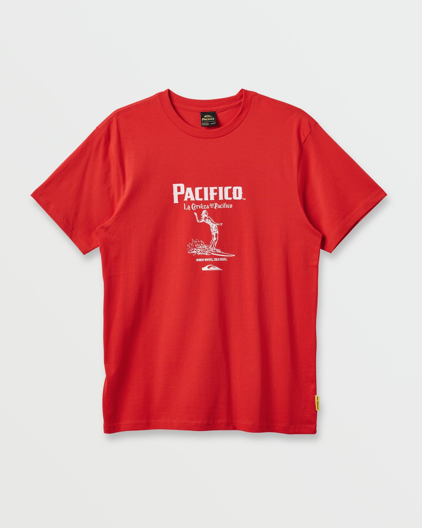 Quiksilver x Pacifico Baja Arch T-Shirt - Red - Quick Silver