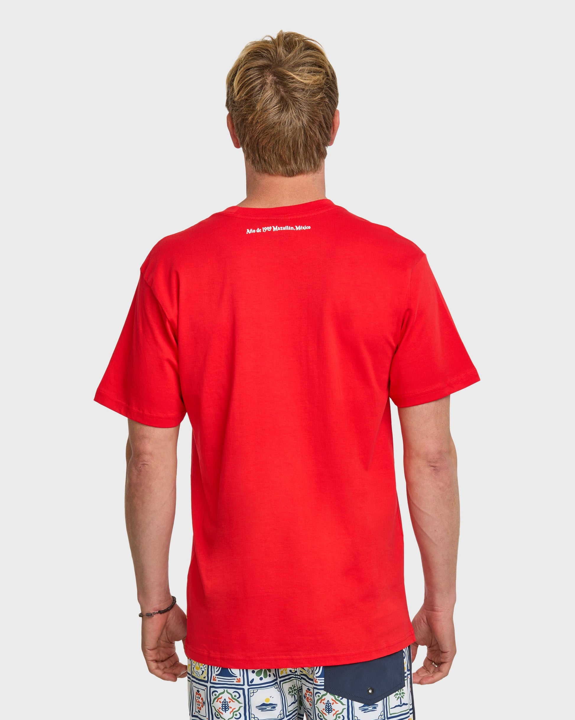 Quiksilver x Pacifico Baja Arch T-Shirt - Red - Quick Silver