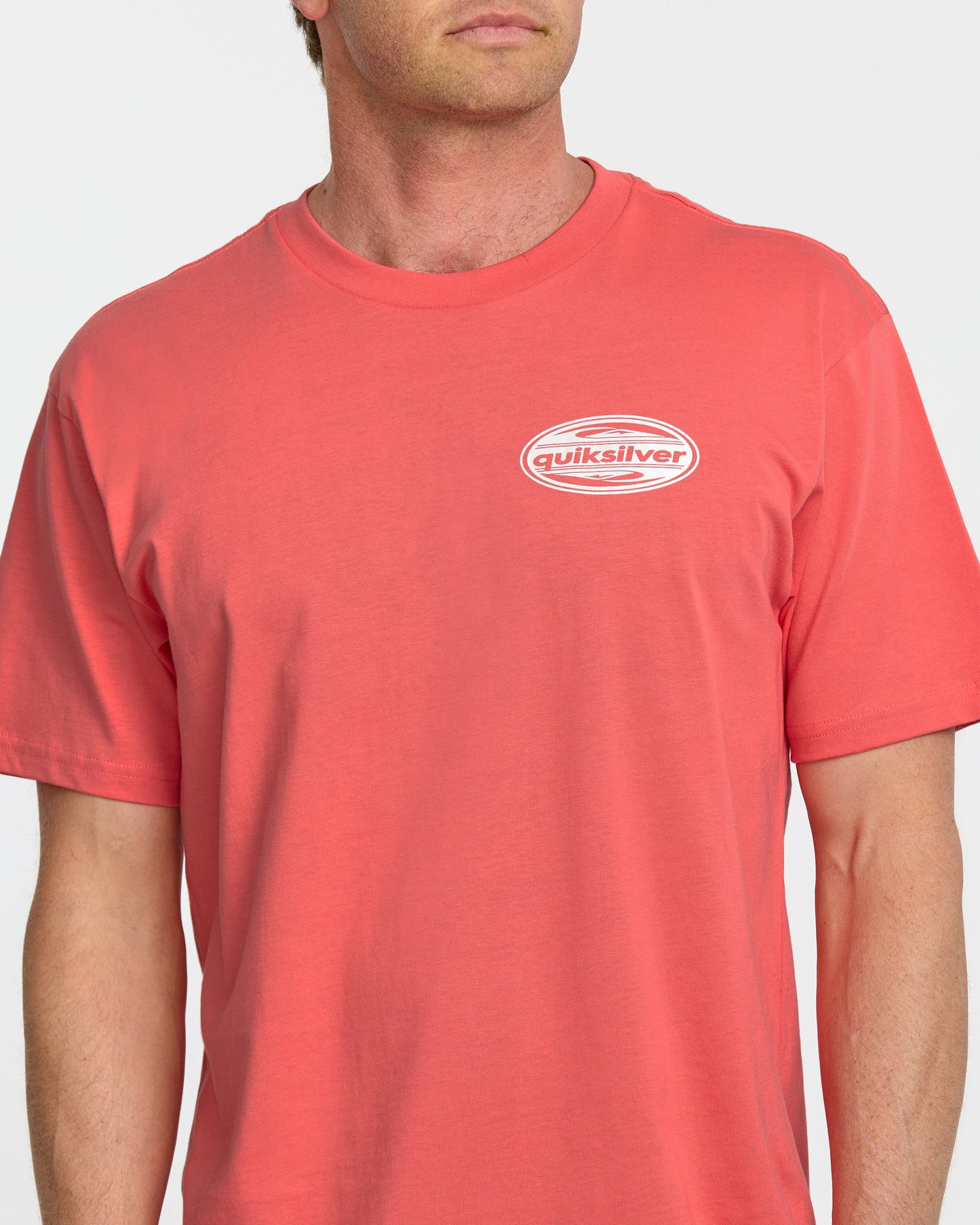 2000S Boarding T-Shirt - Coral - Quick Silver