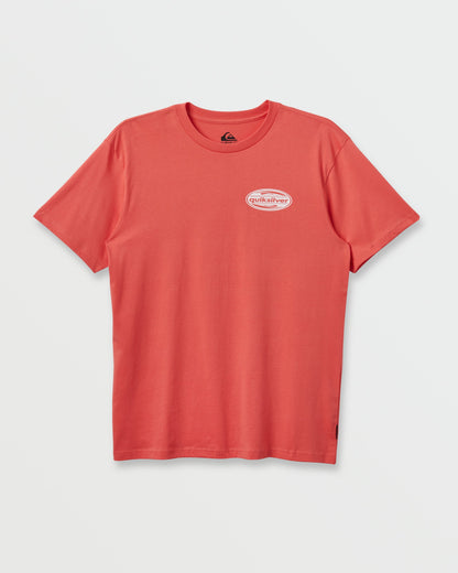 2000S Boarding T-Shirt - Coral - Quick Silver