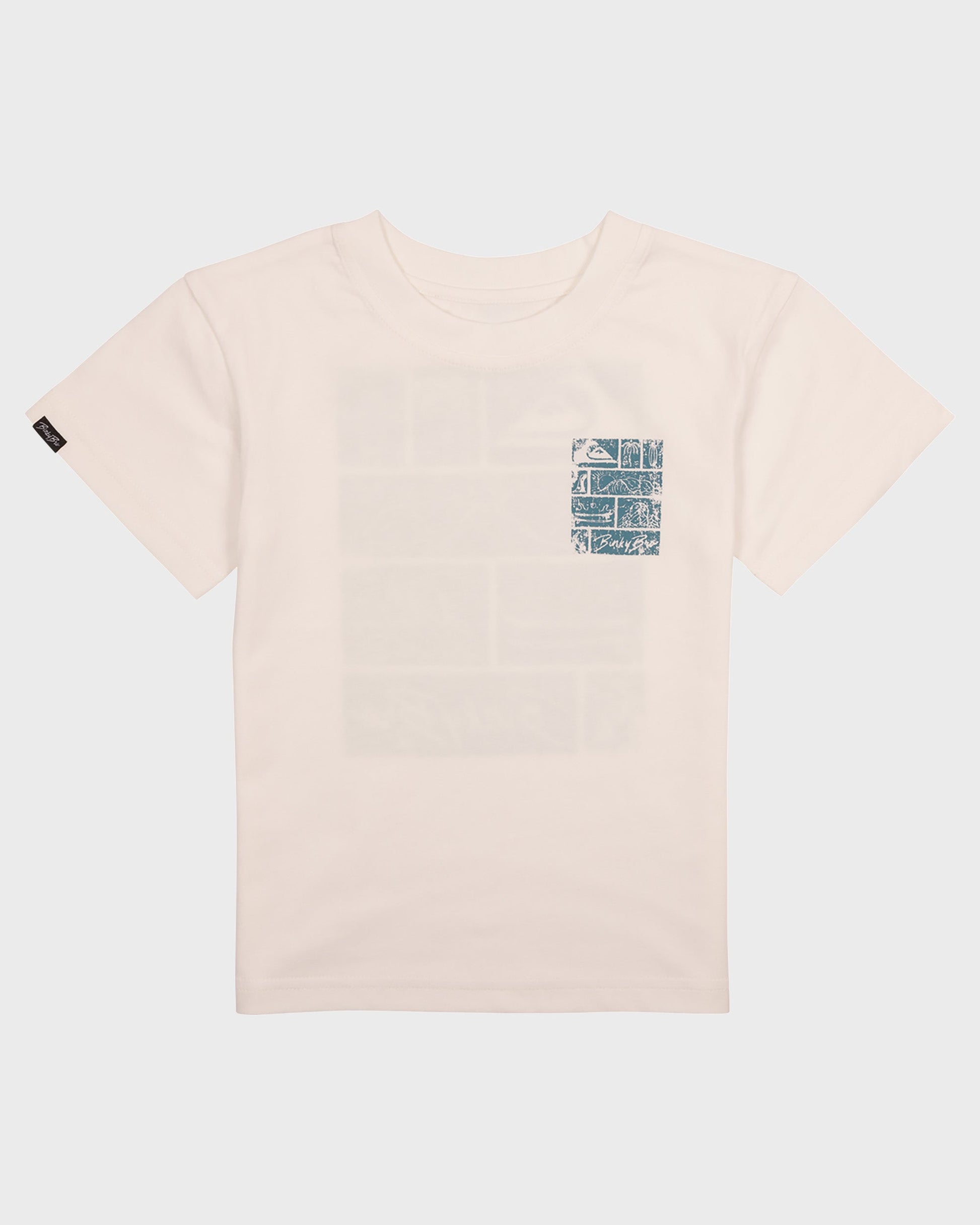 BinkyBro x Quiksilver Sketch T-Shirt - Quick Silver