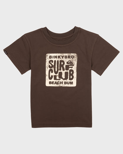 BinkyBro x Quiksilver Surf Club T-Shirt - Quick Silver