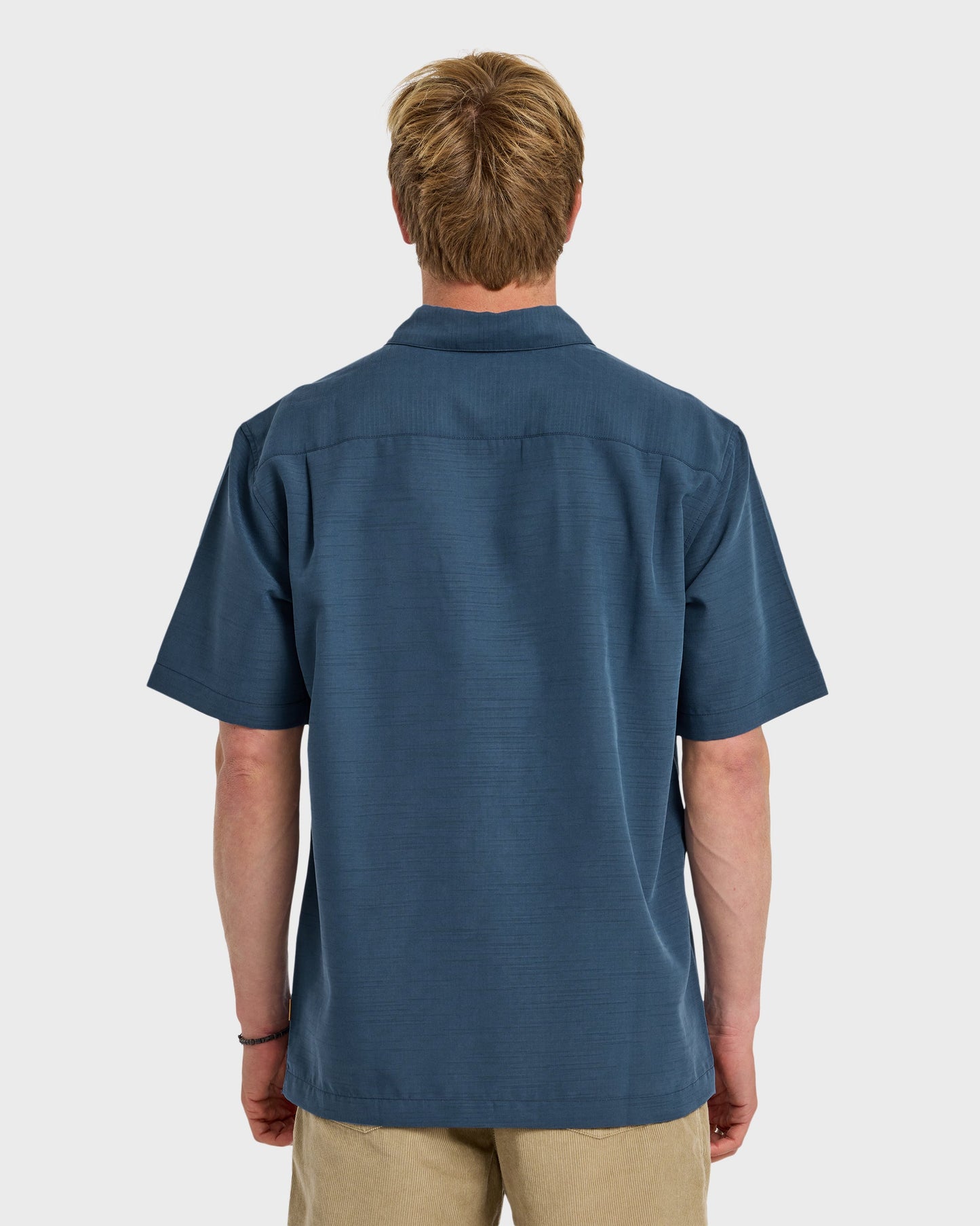 Waterman Centinela Premium Anti-Wrinkle Shirt - Navy - Quick Silver