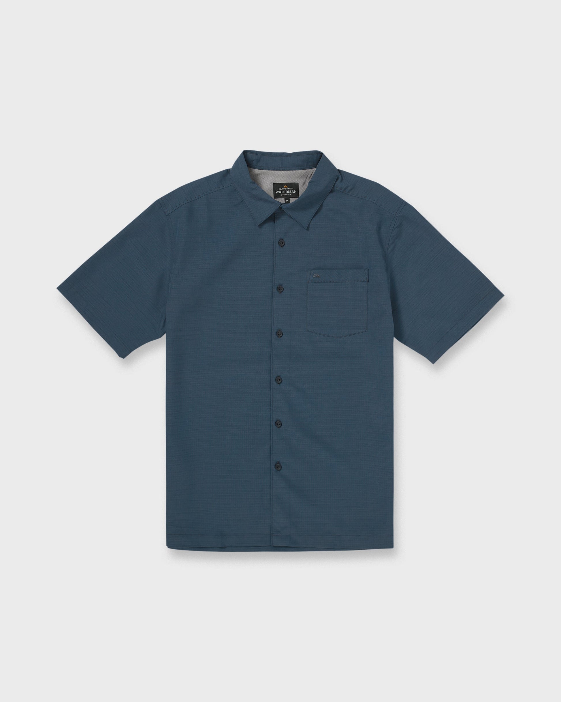 Waterman Centinela Premium Anti-Wrinkle Shirt - Navy - Quick Silver