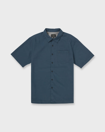Waterman Centinela Premium Anti-Wrinkle Shirt - Navy - Quick Silver