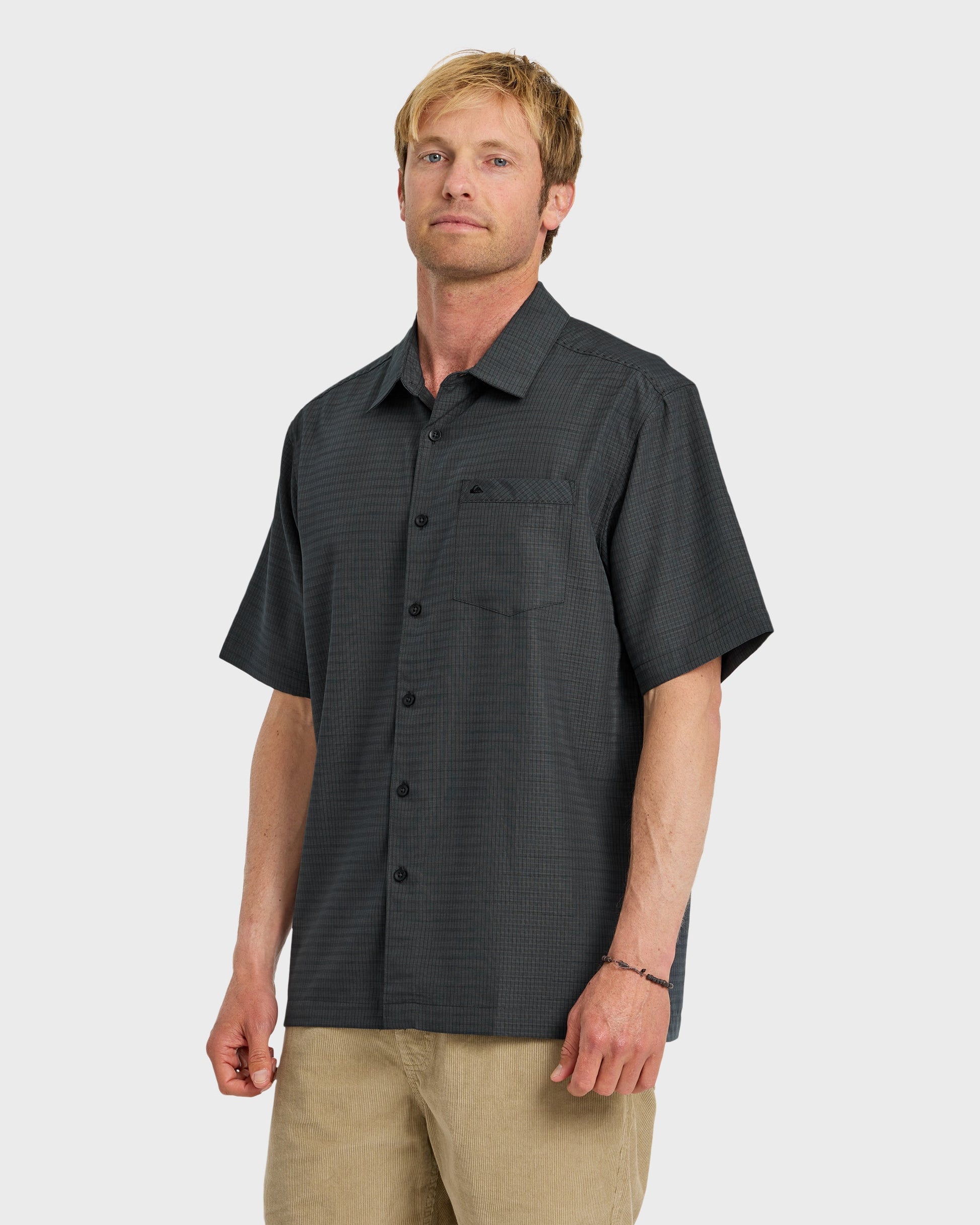 Waterman Centinela Premium Anti-Wrinkle Shirt - Black - Quick Silver
