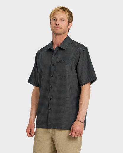 Waterman Centinela Premium Anti-Wrinkle Shirt - Black - Quick Silver