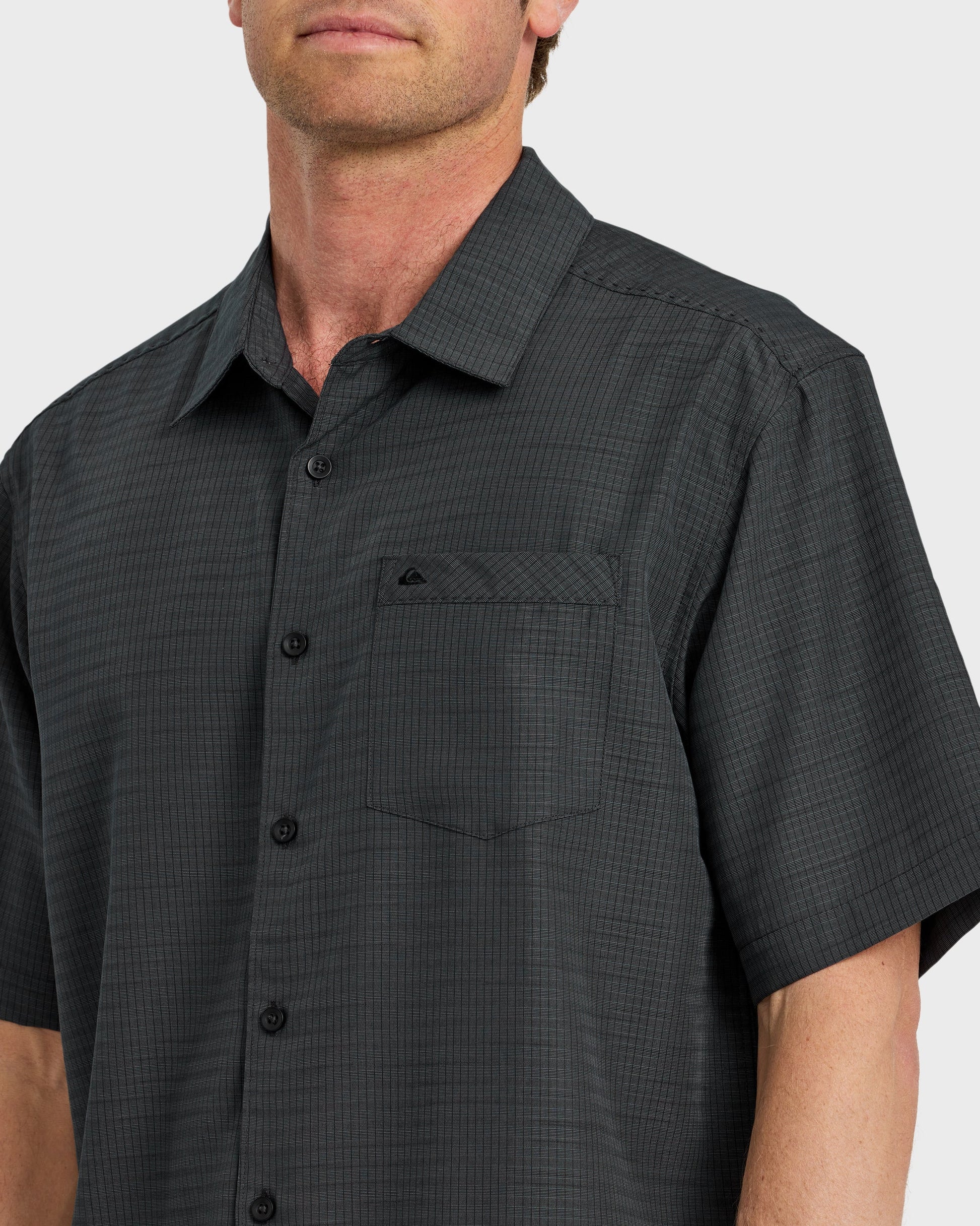 Waterman Centinela Premium Anti-Wrinkle Shirt - Black - Quick Silver