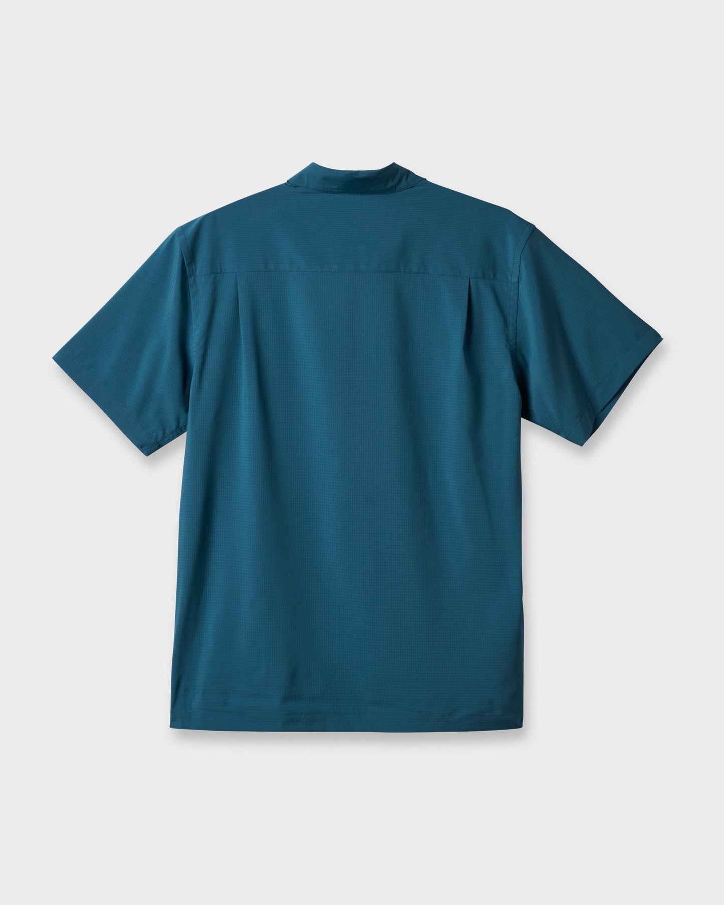 Chaser Short Sleeve Woven Shirt - Real Teal - Quick Silver