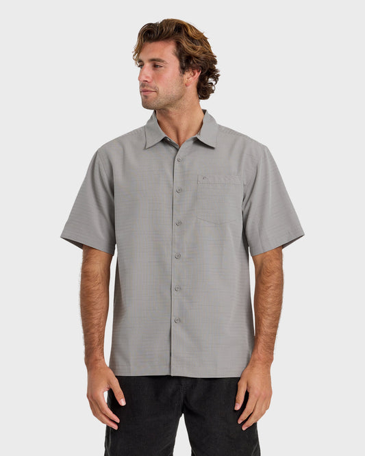 Waterman Centinela Premium Anti-Wrinkle Shirt - Grey - Quick Silver