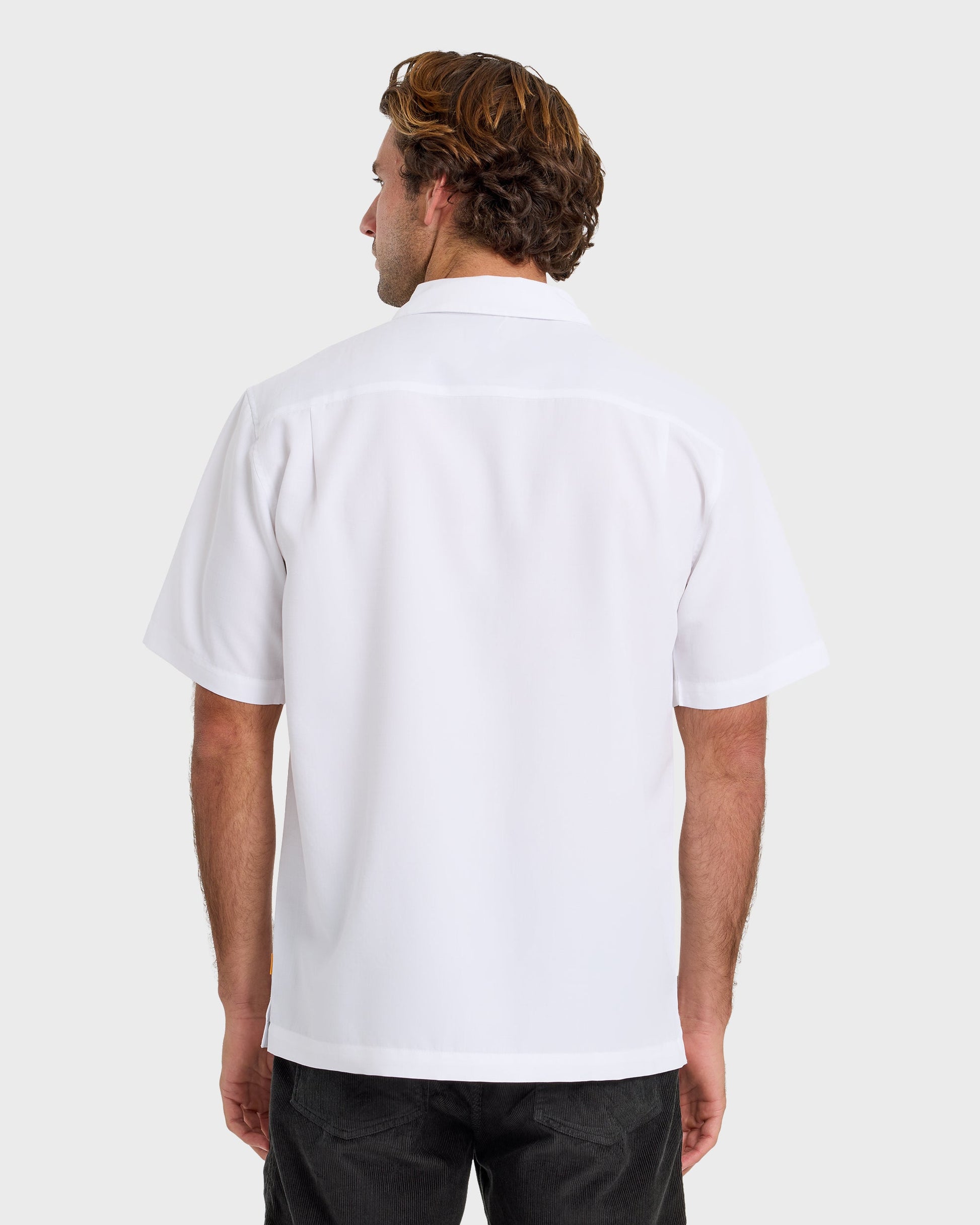 Waterman Centinela Premium Anti-Wrinkle Shirt - White - Quick Silver