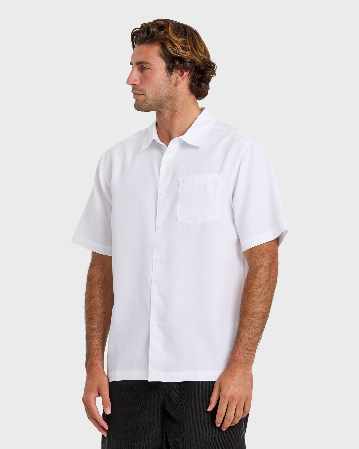 Waterman Centinela Premium Anti-Wrinkle Shirt - White - Quick Silver