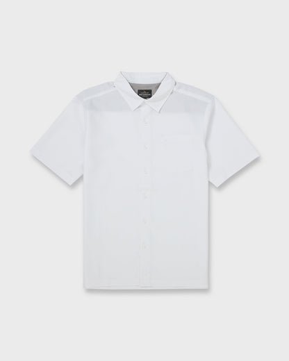 Waterman Centinela Premium Anti-Wrinkle Shirt - White - Quick Silver