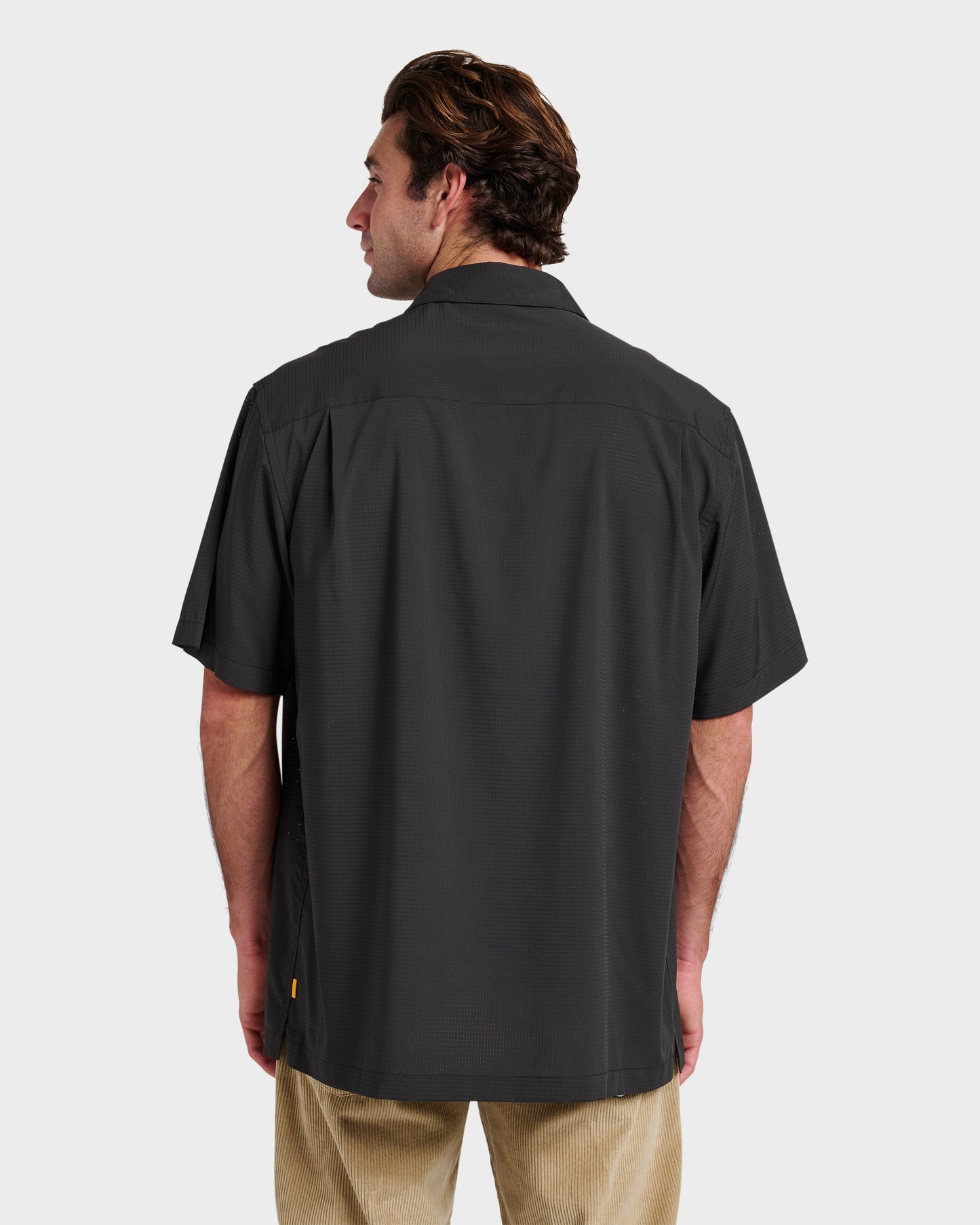 Chaser Short Sleeve Woven Shirt - Phantom - Quick Silver