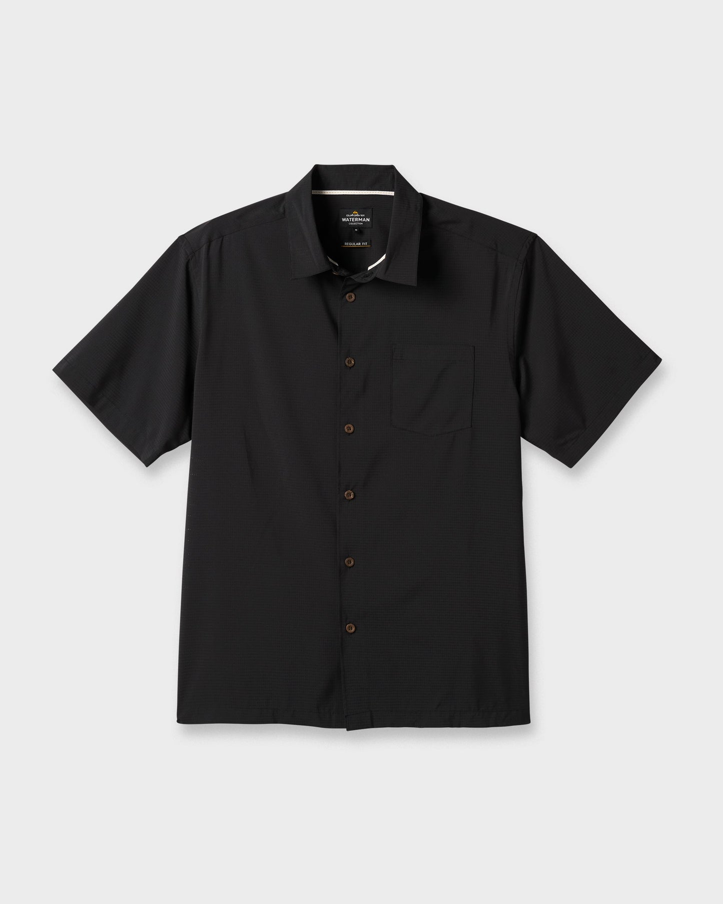 Chaser Short Sleeve Woven Shirt - Phantom - Quick Silver