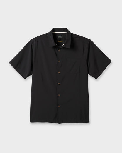Chaser Short Sleeve Woven Shirt - Phantom - Quick Silver