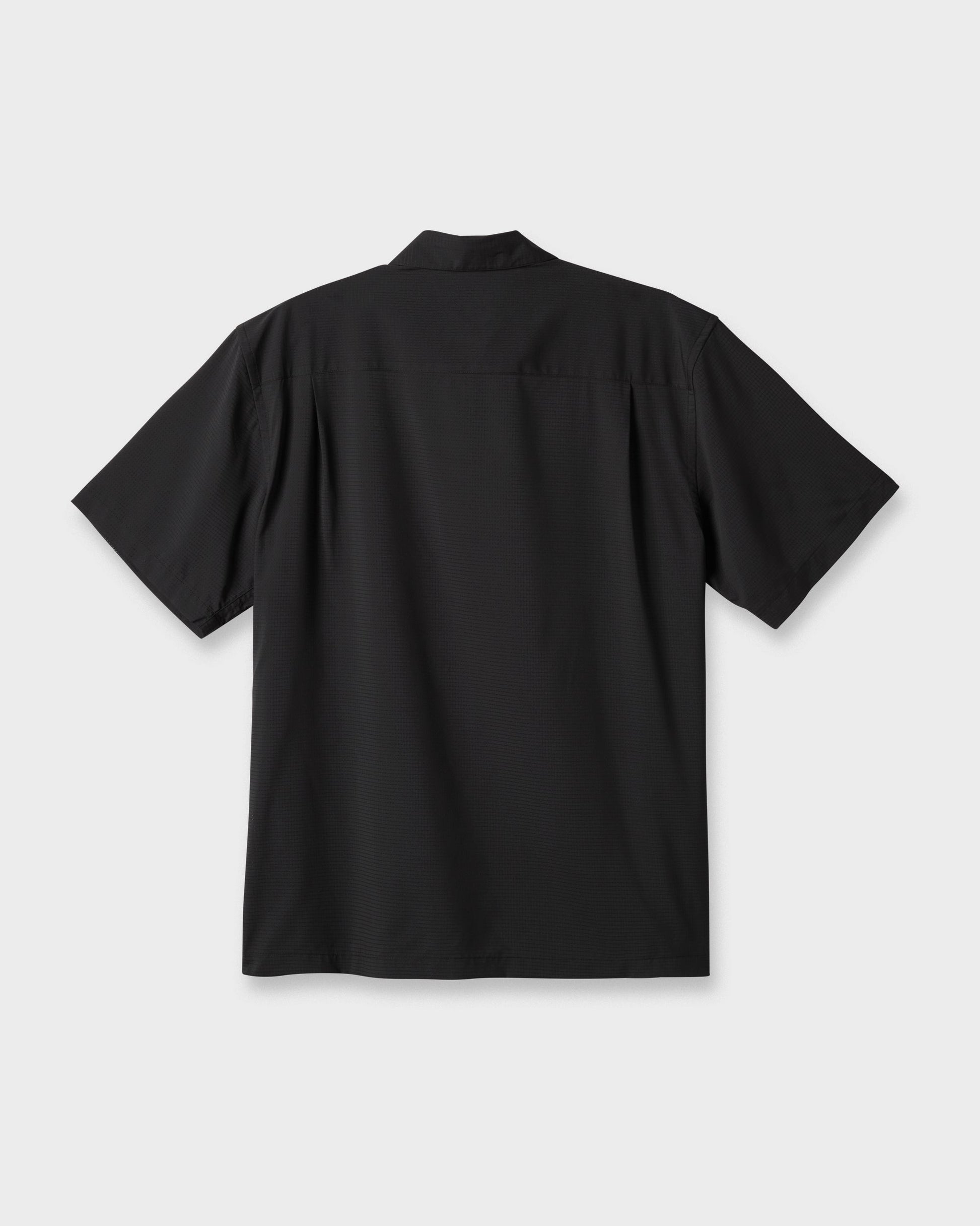 Chaser Short Sleeve Woven Shirt - Phantom - Quick Silver