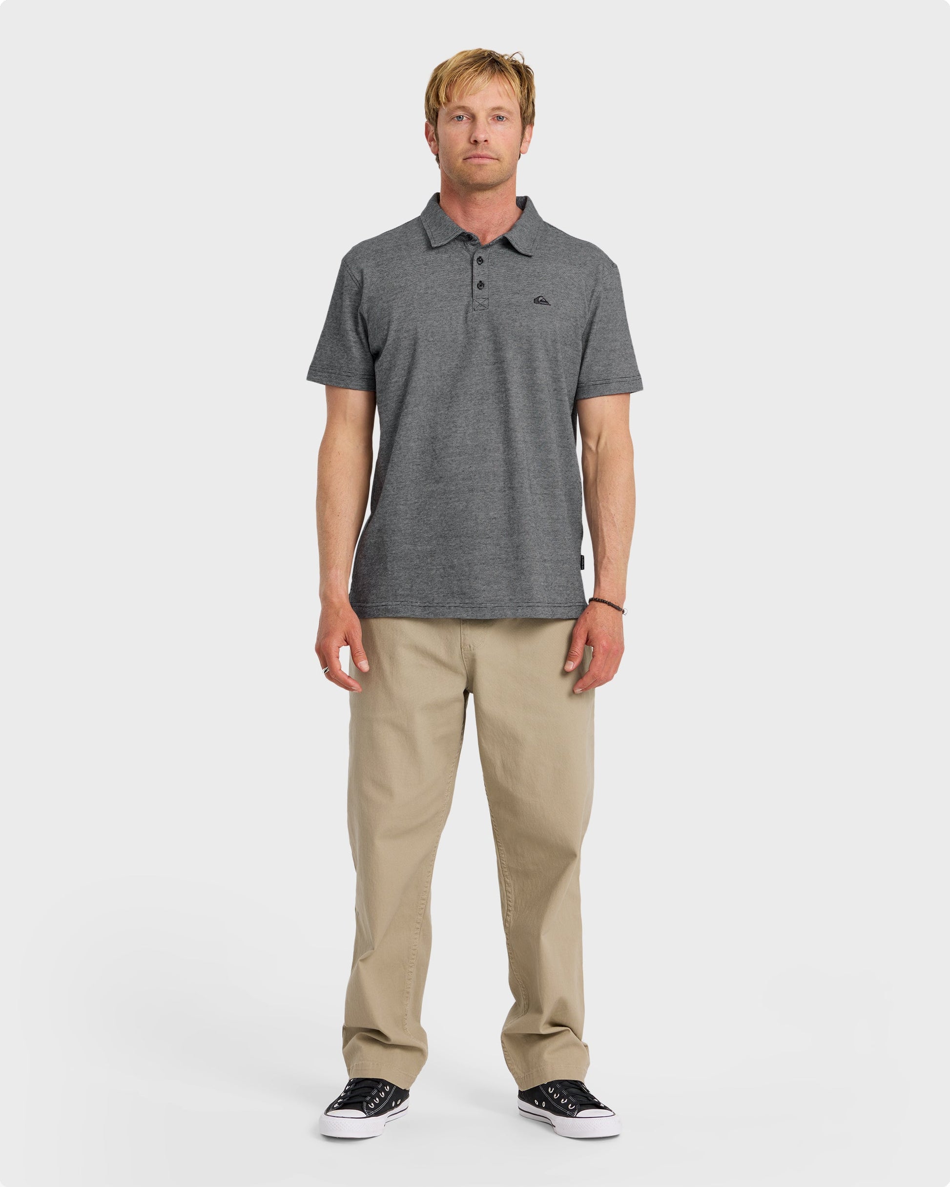 Sunset Cruise Polo Shirt - Black - Quick Silver