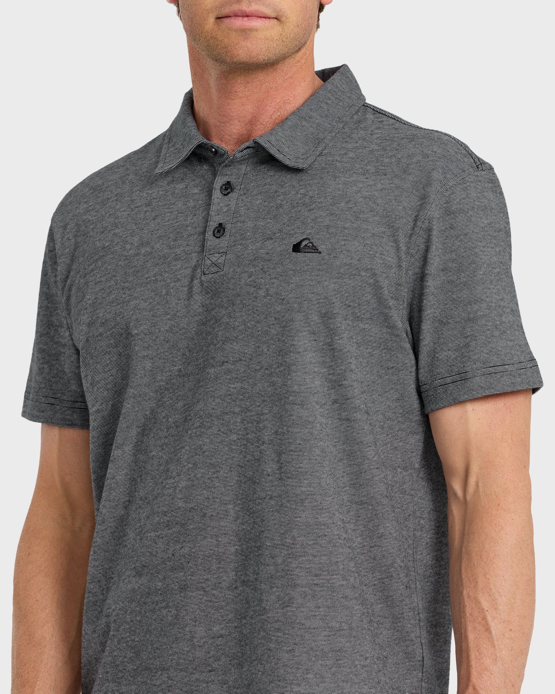 Sunset Cruise Polo Shirt - Black - Quick Silver