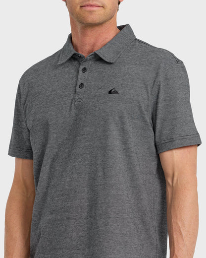 Sunset Cruise Polo Shirt - Black - Quick Silver