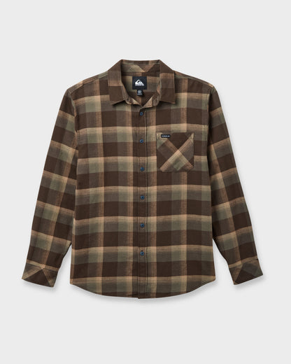 Penmar Check Flannel Shirt - Chocolate Brown - Quick Silver