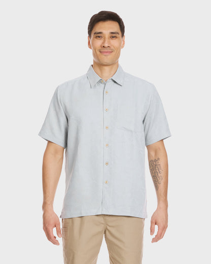 Waterman Island Jungle Shirt - Cool Blue - Quick Silver