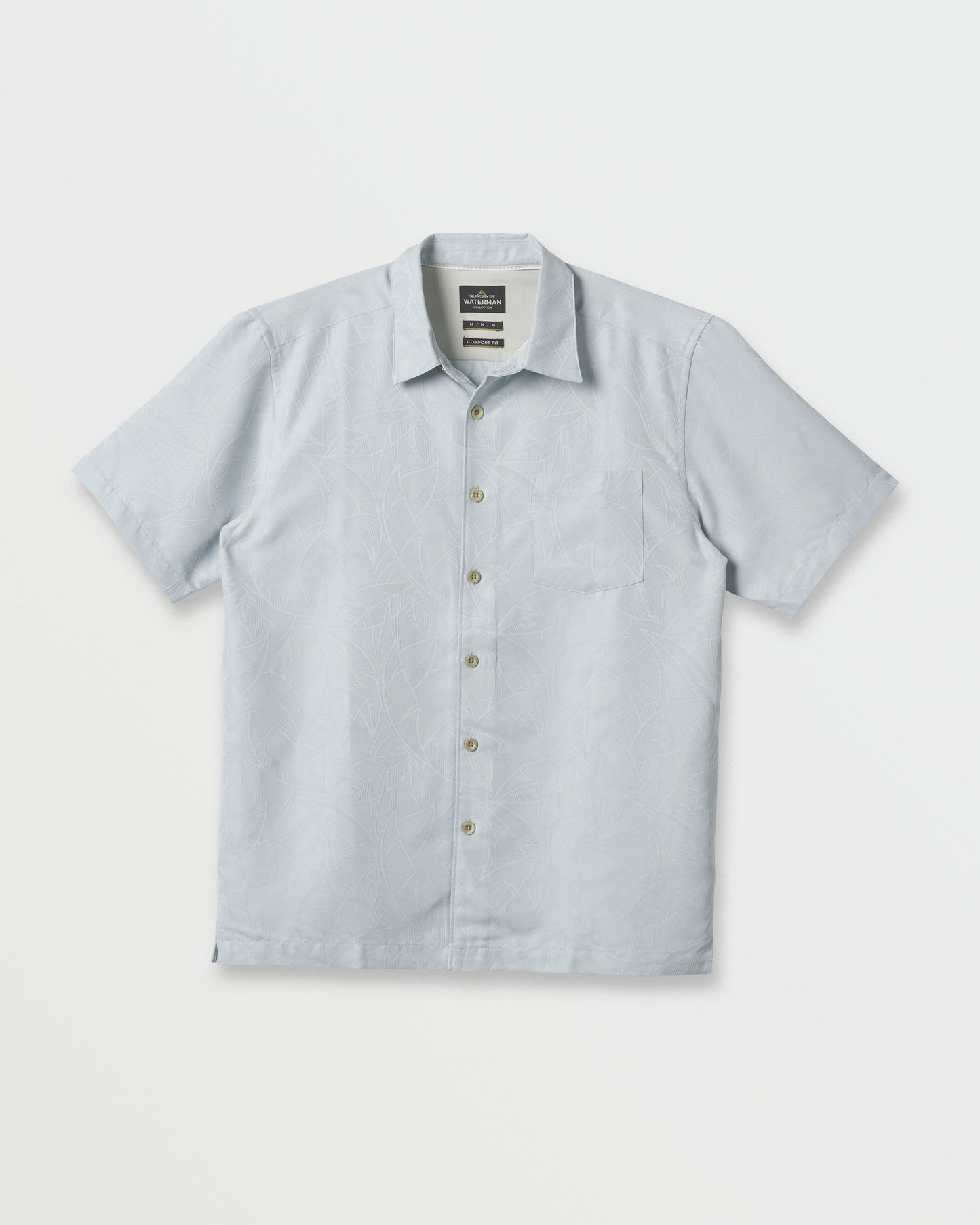 Waterman Island Jungle Shirt - Cool Blue - Quick Silver