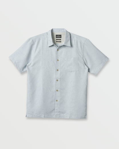 Waterman Island Jungle Shirt - Cool Blue - Quick Silver
