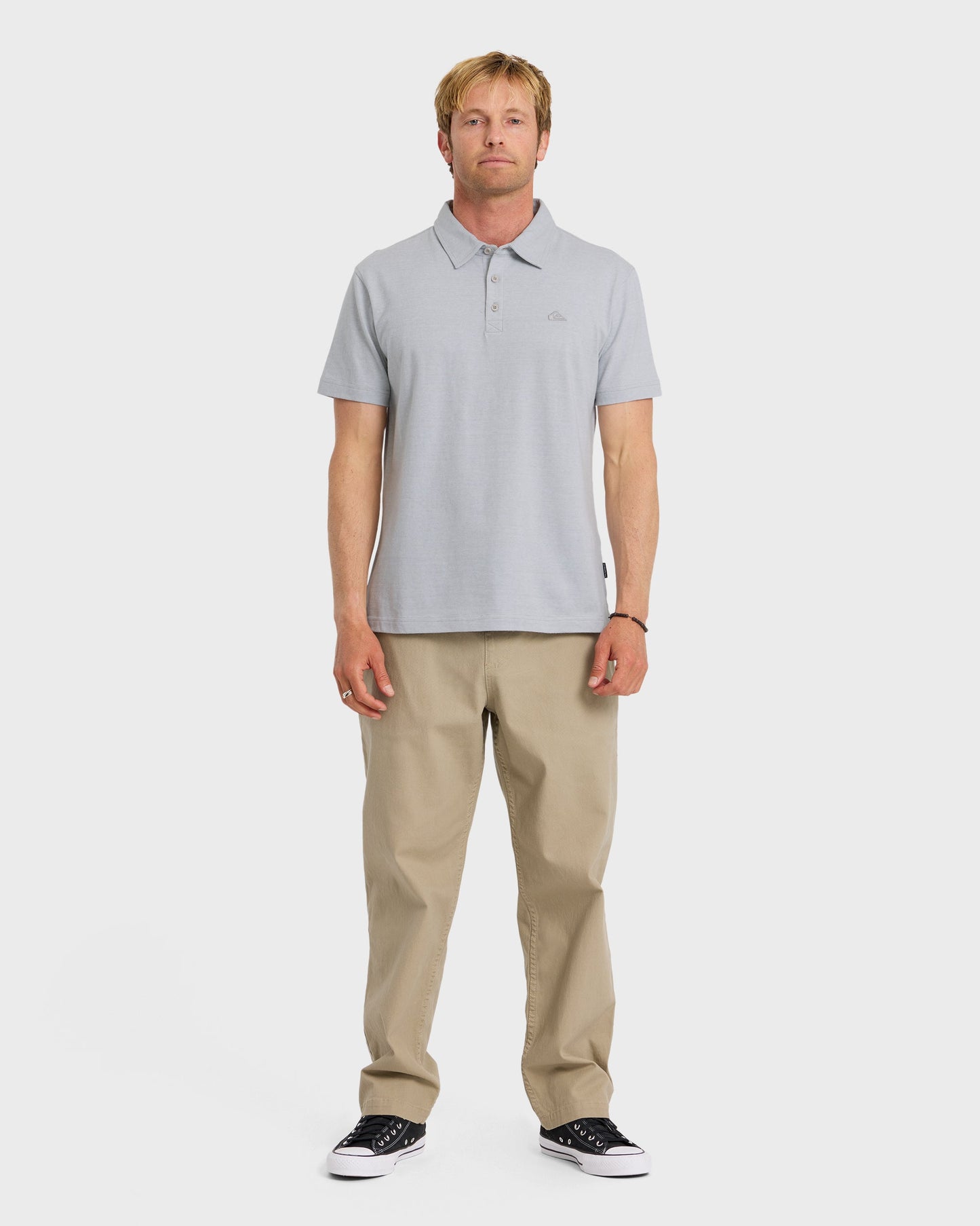 Sunset Cruise Polo Shirt - Smoked Gray - Quick Silver