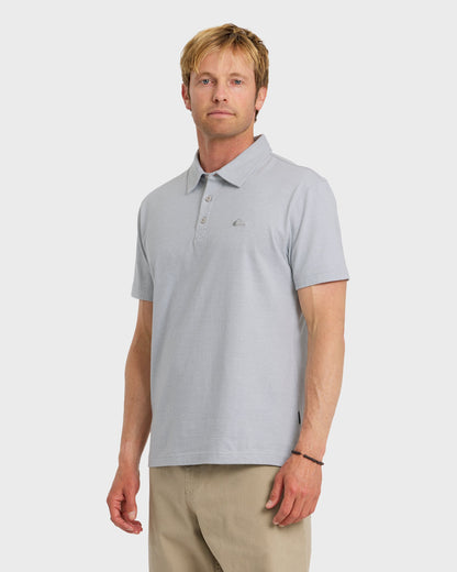Sunset Cruise Polo Shirt - Smoked Gray - Quick Silver