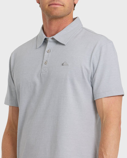 Sunset Cruise Polo Shirt - Smoked Gray - Quick Silver