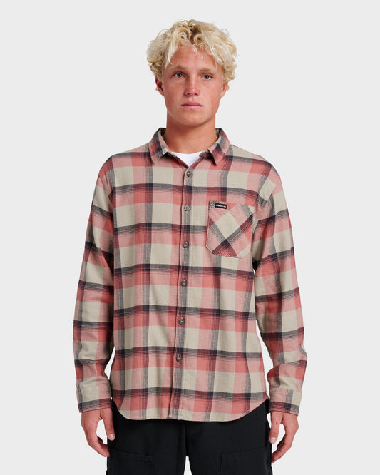 Penmar Check Flannel Shirt - Seneca Rock - Quick Silver