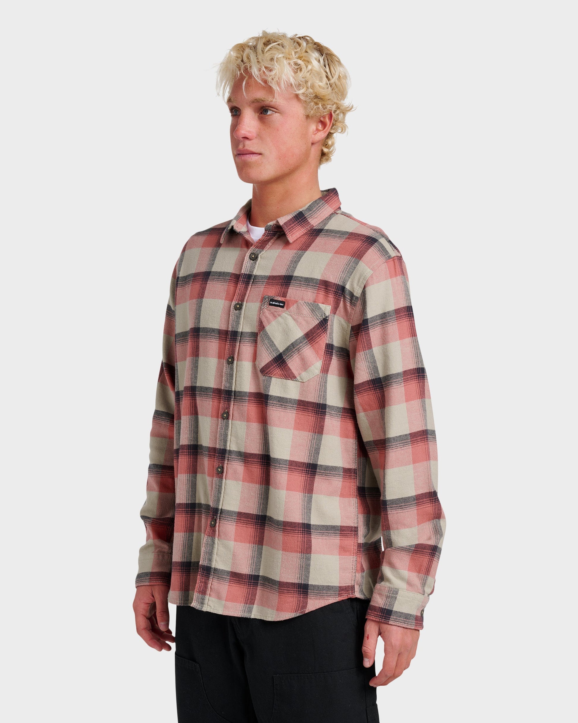 Penmar Check Flannel Shirt - Seneca Rock - Quick Silver
