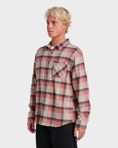 Penmar Check Flannel Shirt - Seneca Rock - Quick Silver