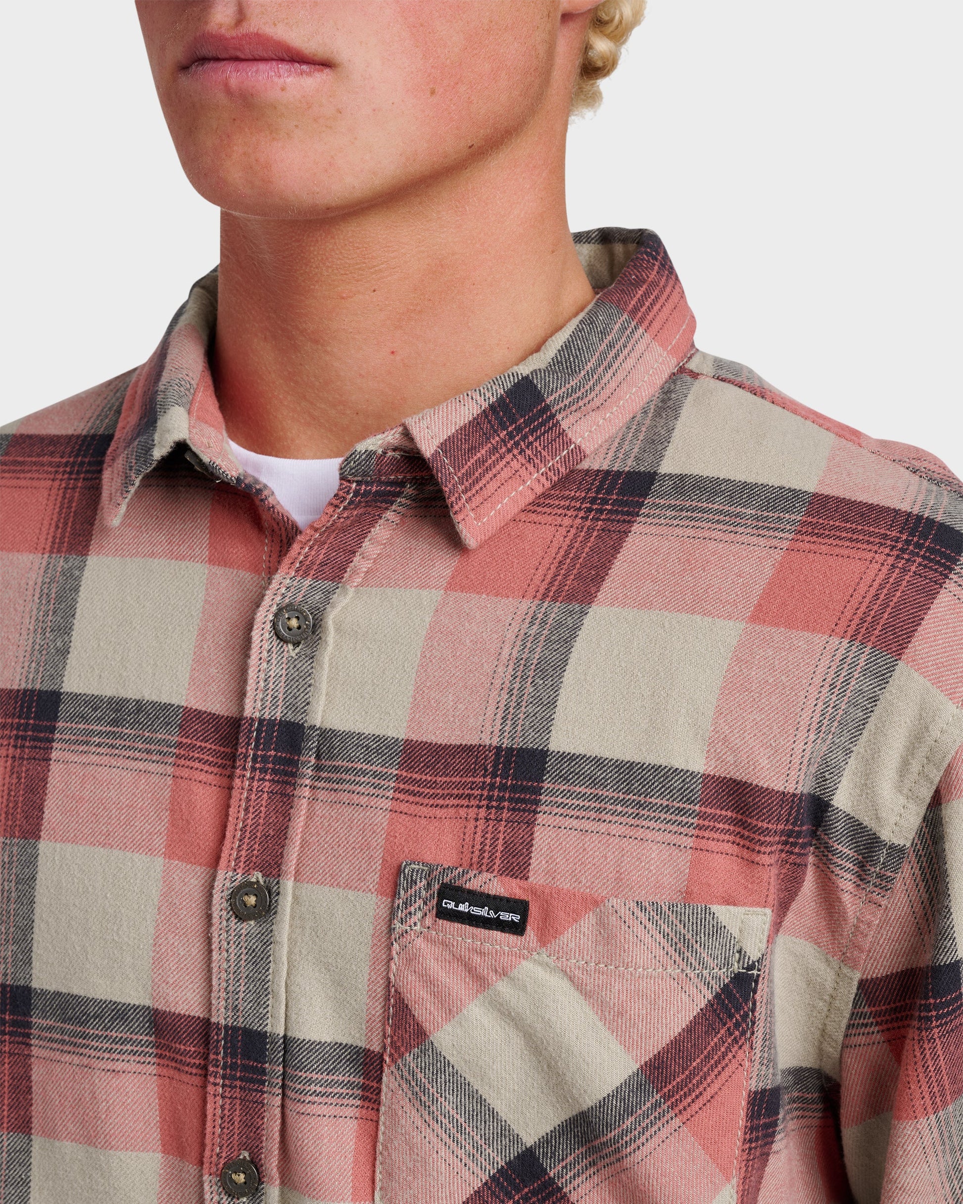 Penmar Check Flannel Shirt - Seneca Rock - Quick Silver