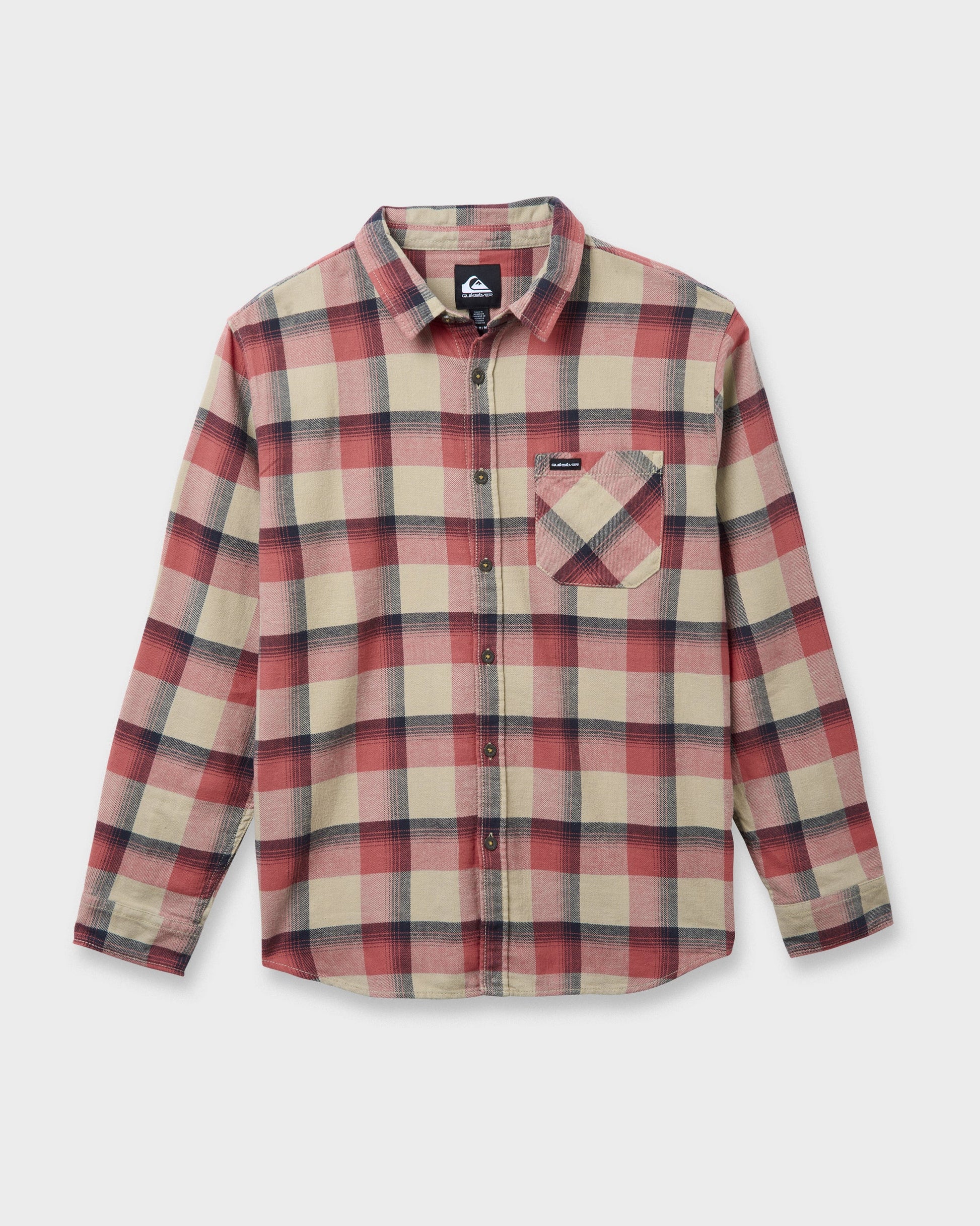 Penmar Check Flannel Shirt - Seneca Rock - Quick Silver