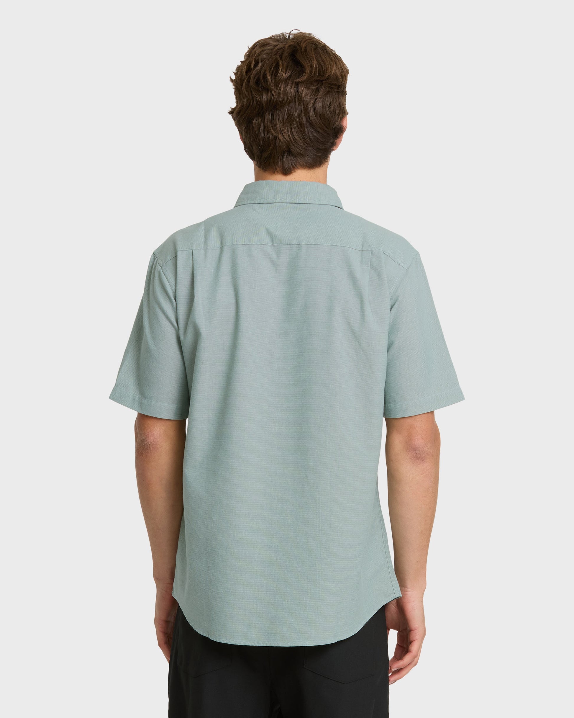 Shoreline Classic Short Sleeve Shirt - Herb - Quick Silver