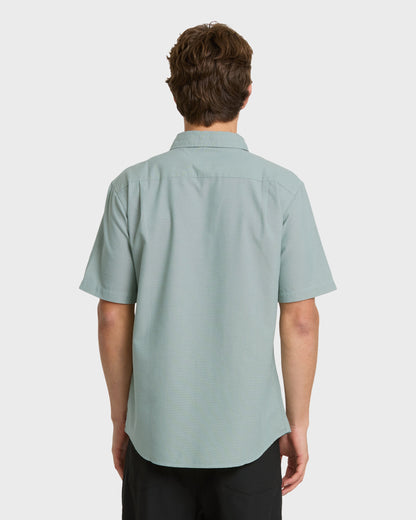 Shoreline Classic Short Sleeve Shirt - Herb - Quick Silver