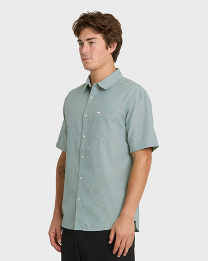 Shoreline Classic Short Sleeve Shirt - Herb - Quick Silver