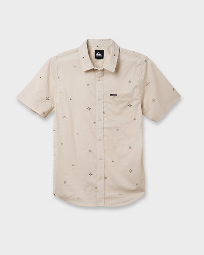 Mini Dimensions Classic Short Sleeve Shirt - Silver Birch - Quick Silver