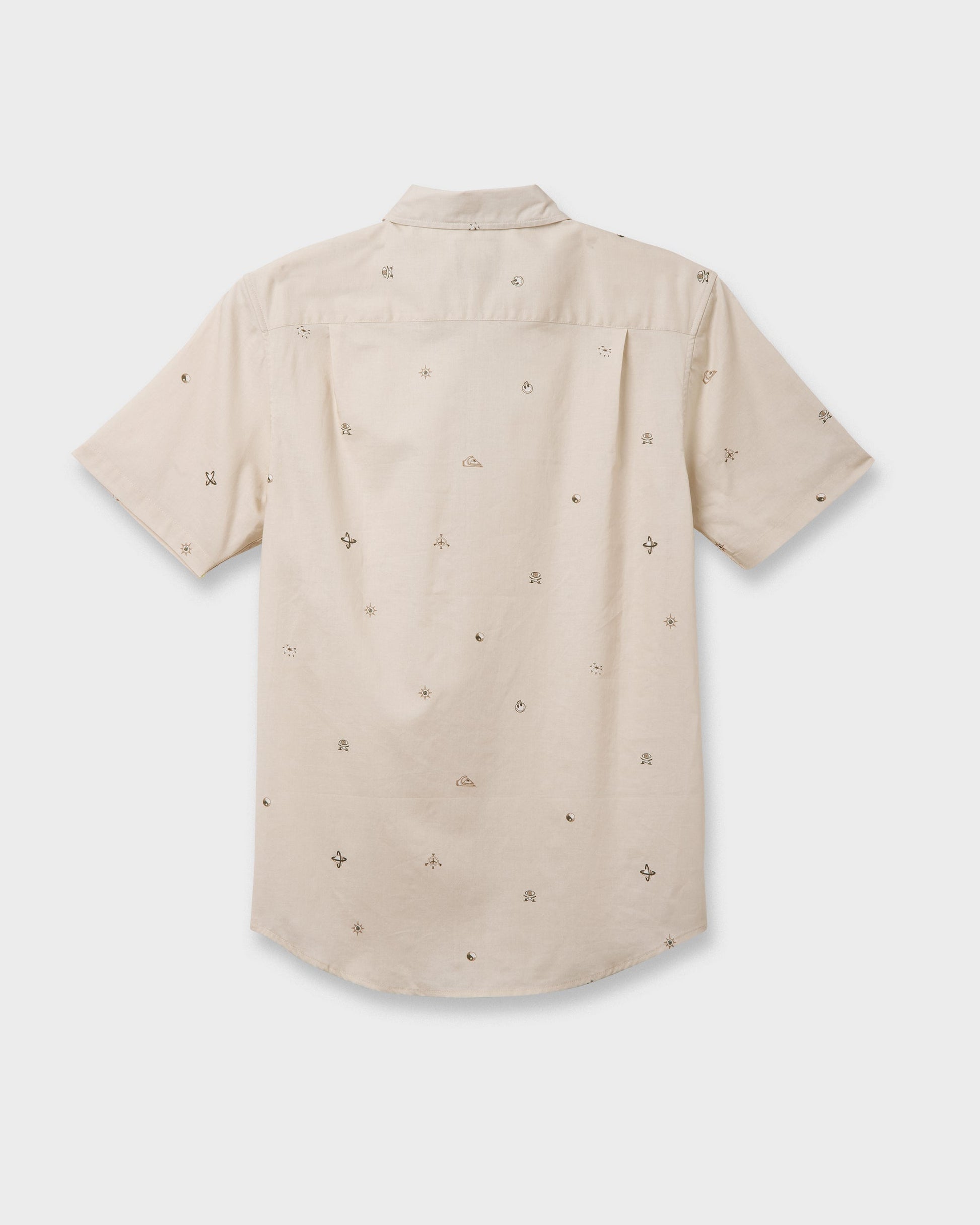 Mini Dimensions Classic Short Sleeve Shirt - Silver Birch - Quick Silver