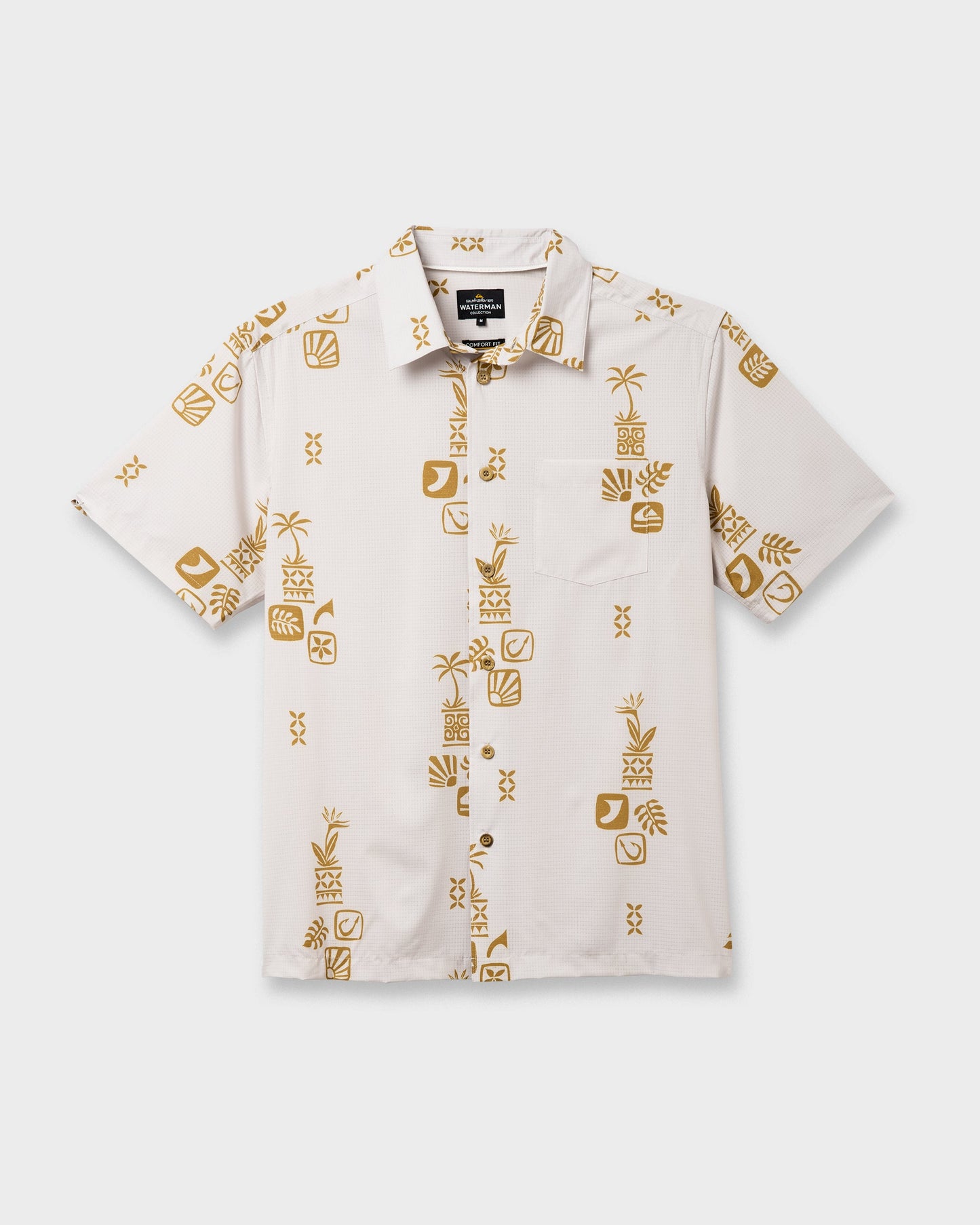 Waterman Mystic Fin Shirt - Moonbeam - Quick Silver