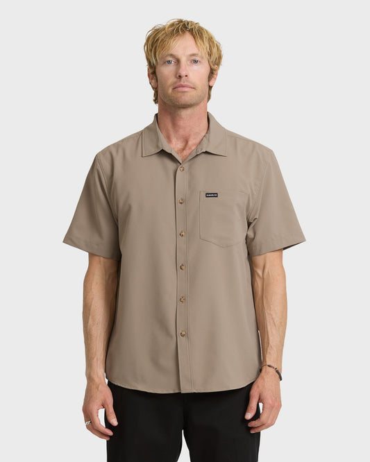Allport Classic Short Sleeve Shirt - Fallen Rock - Quick Silver