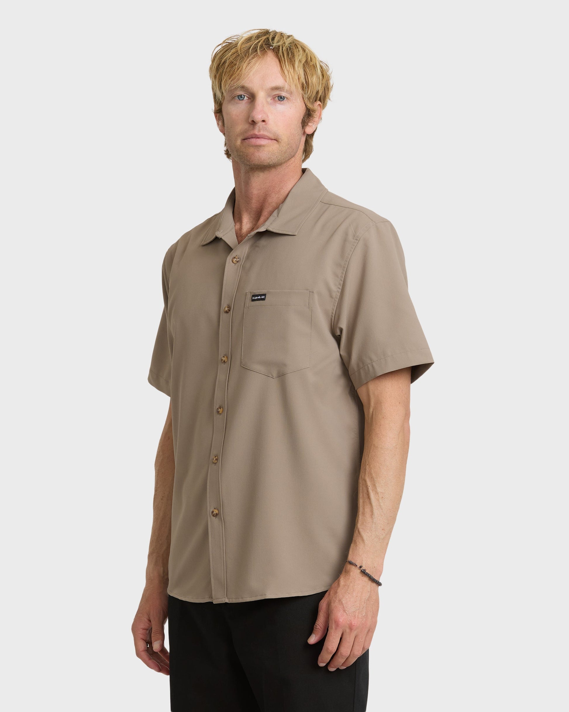 Allport Classic Short Sleeve Shirt - Fallen Rock - Quick Silver