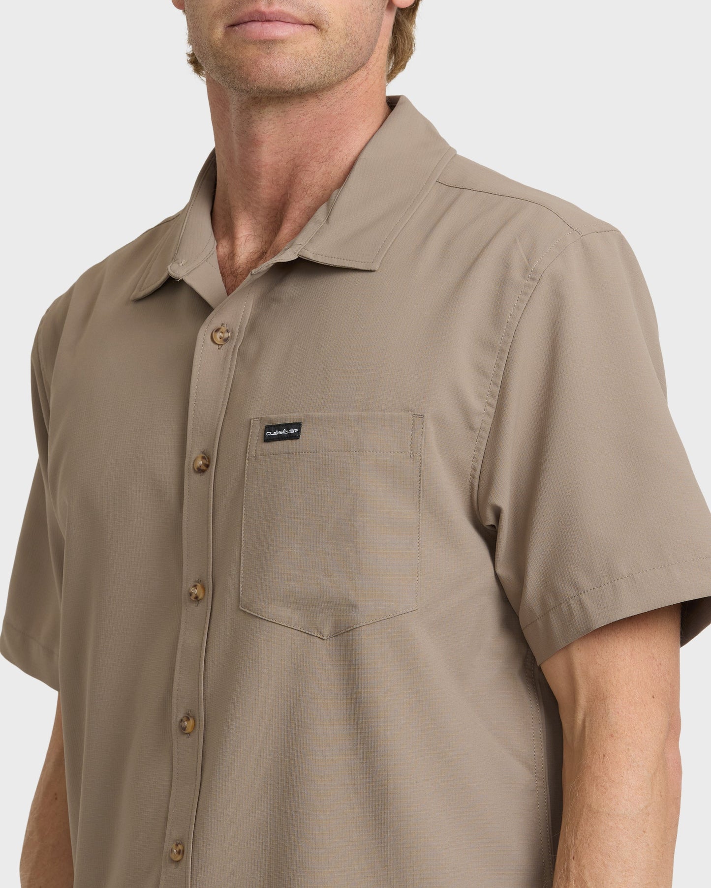 Allport Classic Short Sleeve Shirt - Fallen Rock - Quick Silver
