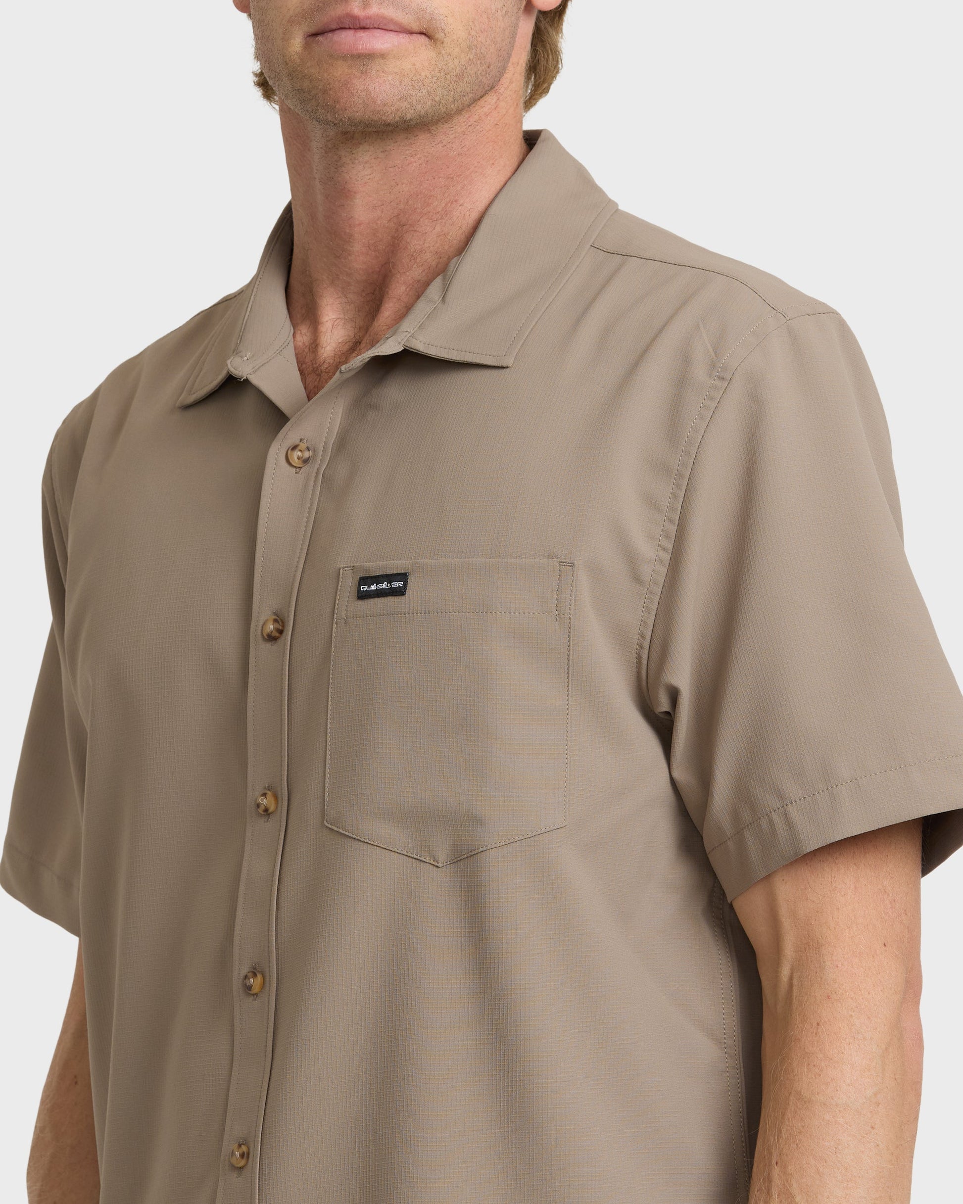 Allport Classic Short Sleeve Shirt - Fallen Rock - Quick Silver