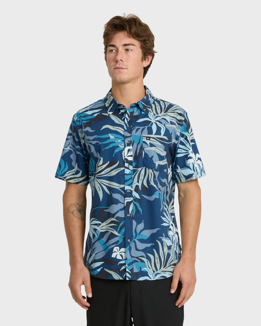 Blueweed Classic Short Sleeve Shirt - Navy - Quick Silver