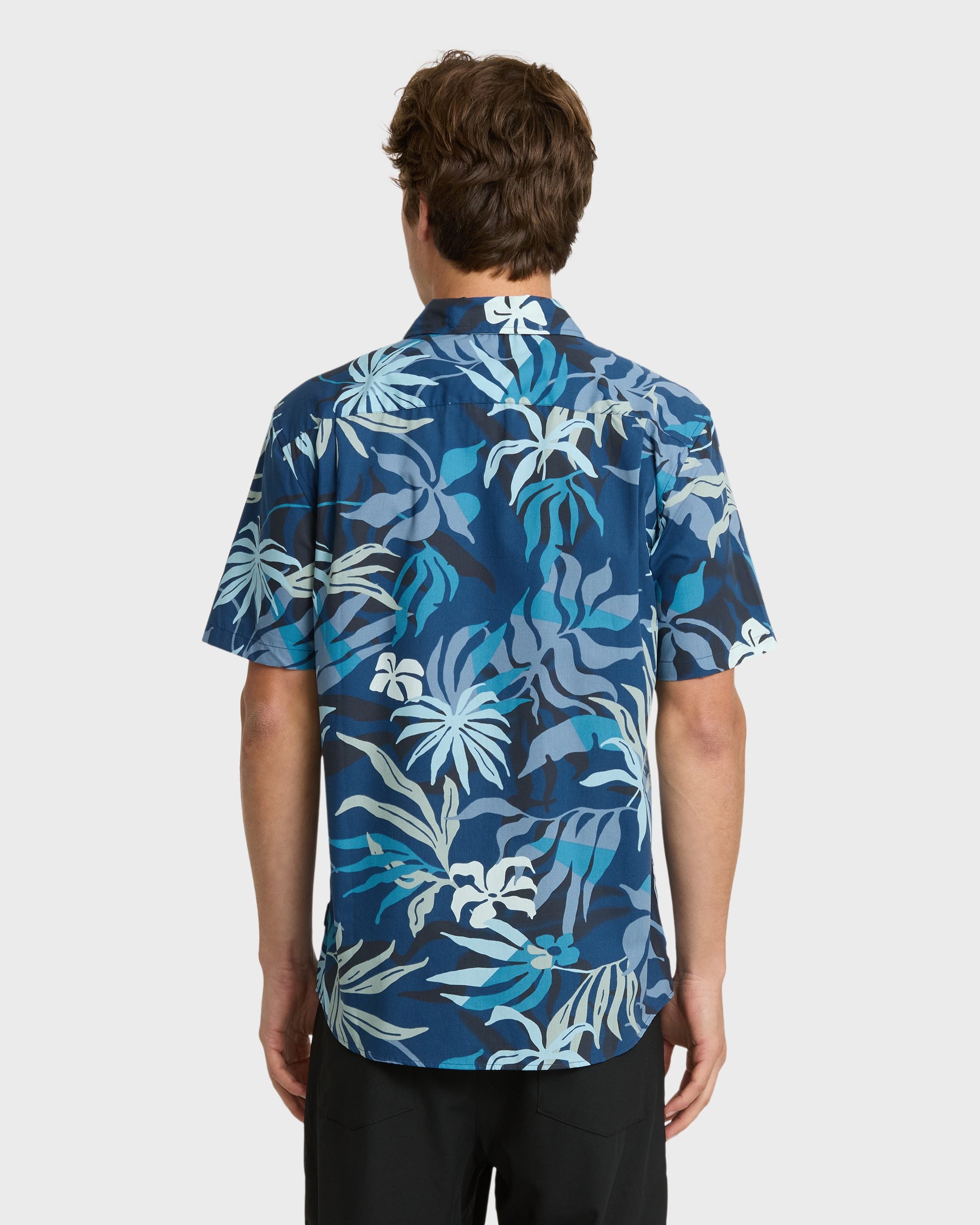 Blueweed Classic Short Sleeve Shirt - Navy - Quick Silver