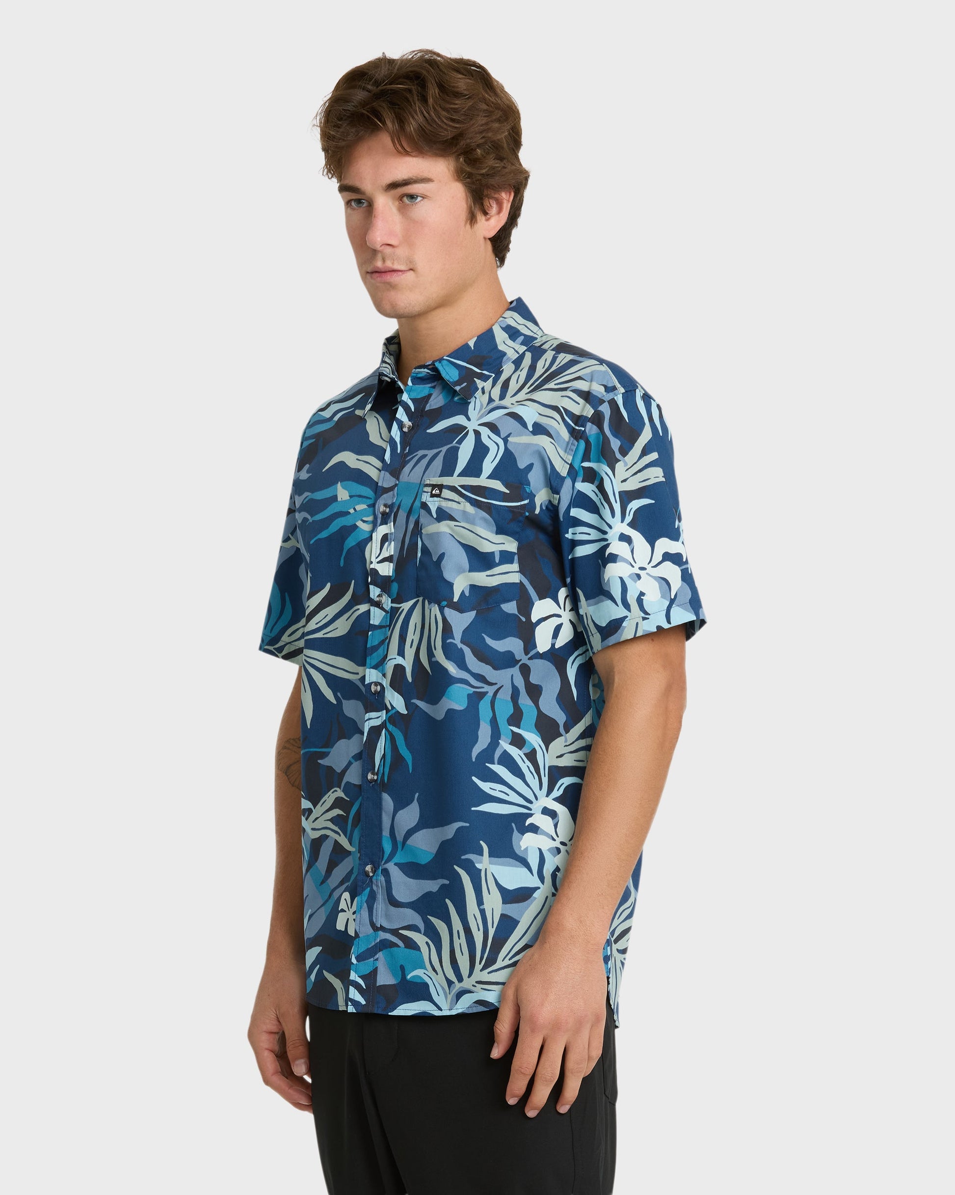 Blueweed Classic Short Sleeve Shirt - Navy - Quick Silver